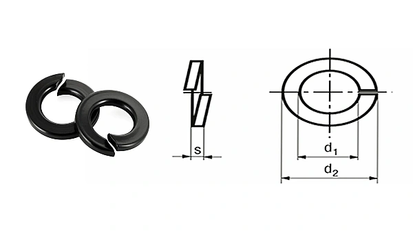  SPRING LOCK WASHERS
